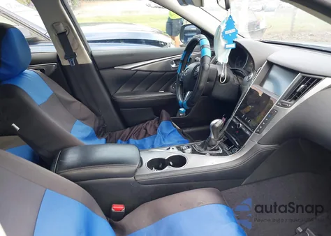 2015 Infiniti Q50 from USA, damaged, VIN JN1BV7AR9FM418836